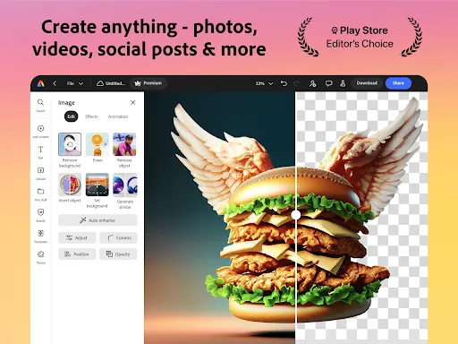 Adobe Express: AI Photo, Video screenshot