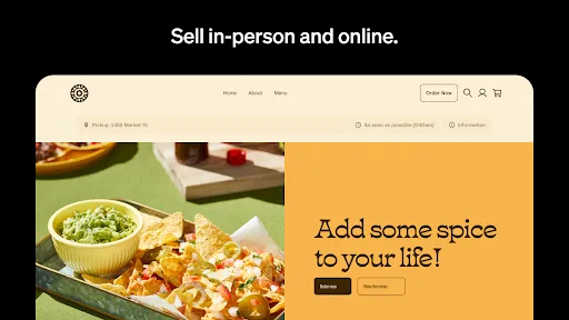 Square Point of Sale: Payment screenshot