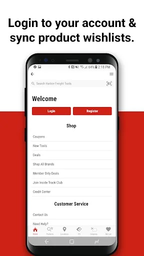 Harbor Freight Tools screenshot