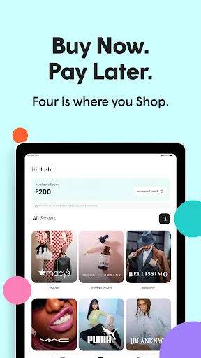 Four | Buy Now, Pay Later screenshot