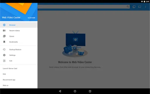 Web Video Cast | Browser to TV screenshot