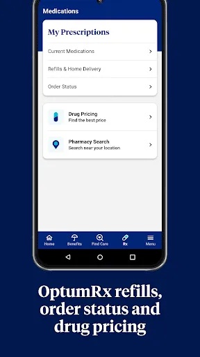 UnitedHealthcare screenshot