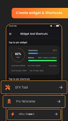 Game booster GFX Fire Fix screenshot
