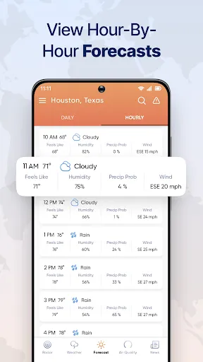 Live Weather Radar Launcher screenshot
