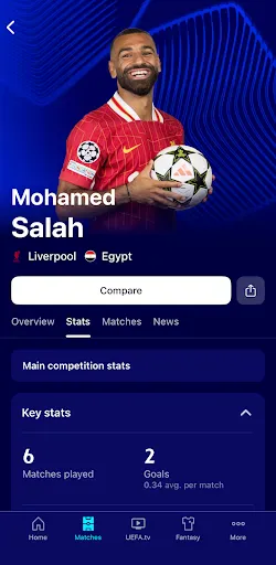 UEFA Champions League Official screenshot