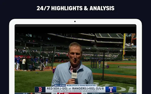 CBS Sports: Live Scores & News screenshot