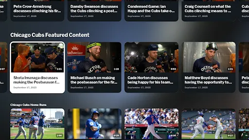 MLB screenshot
