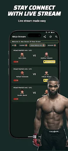 LIVE NBA NFL MLB Streams screenshot