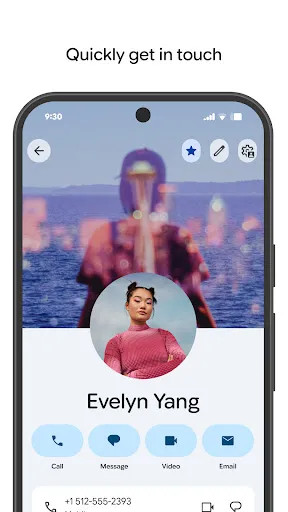 Contacts screenshot