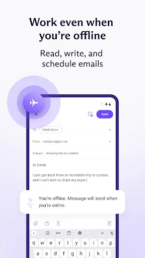 Proton Mail: Encrypted Email screenshot