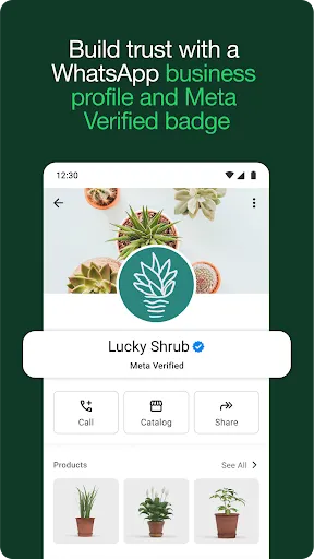 WhatsApp Business screenshot