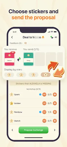 StickerHub - Sticker Exchange screenshot