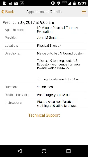 MEDITECH MHealth screenshot