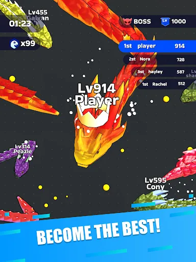 Snake Clash! screenshot