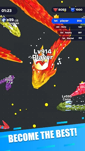 Snake Clash! screenshot