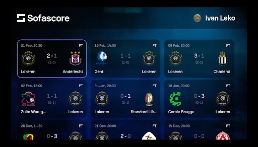 Sofascore: Live Sports Scores screenshot