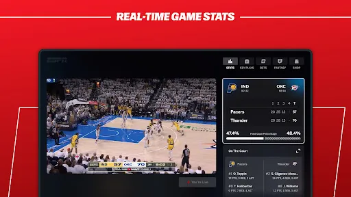 ESPN screenshot