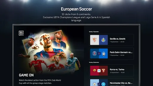 DAZN - Watch Live Sports screenshot
