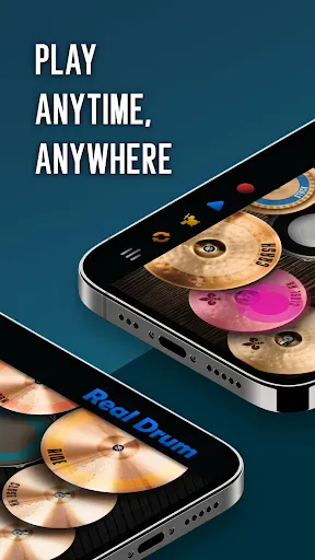 Real Drum electronic drums set screenshot