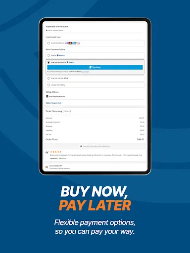 CarParts.com screenshot