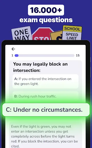 DMV Practice Test & Routes screenshot