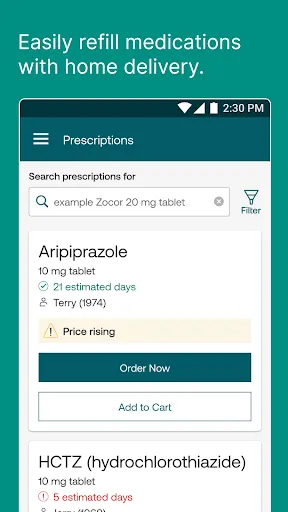 Express Scripts screenshot