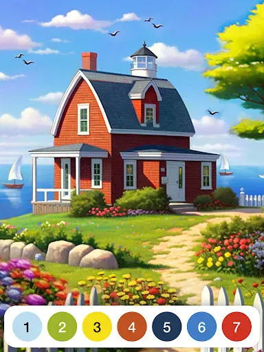 Paint by Number: Coloring Game screenshot