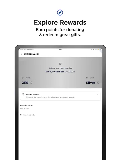 OctaApp - Donate Plasma screenshot