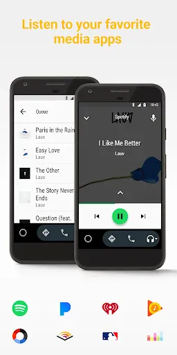 Android Auto screenshot