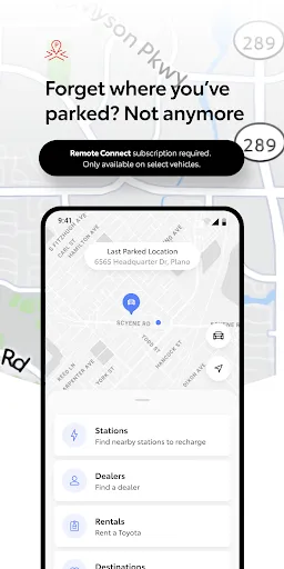 Toyota screenshot