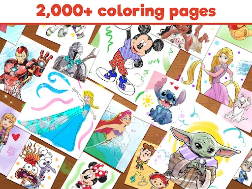 Disney Coloring World screenshot