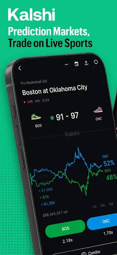 Kalshi: Trade News & Sports screenshot