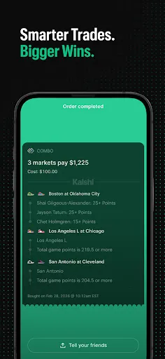 Kalshi: Trade News & Sports screenshot