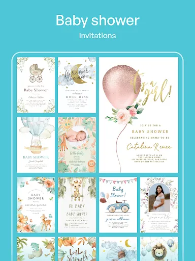 Invitation Maker: Cards & RSVP screenshot