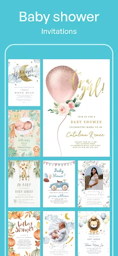 Invitation Maker: Cards & RSVP screenshot