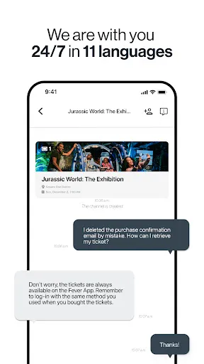 Fever: Events & Tickets screenshot