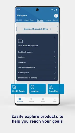 Citi Mobile® screenshot