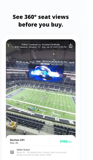 TickPick - Live Event Tickets screenshot