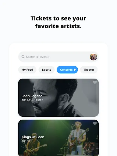 TickPick - Live Event Tickets screenshot