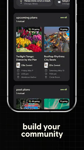Pie: Free Events, Cool People screenshot