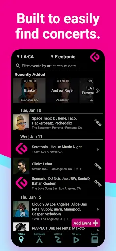 Edmtrain Concerts & Raves screenshot