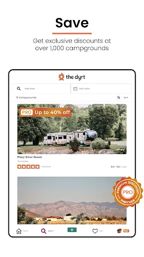 The Dyrt: RV & Free Camping screenshot