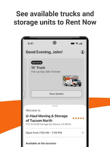 U-Haul screenshot