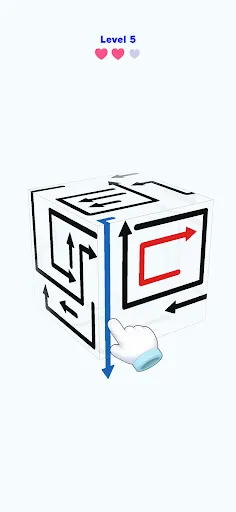 Arrow Cube Escape screenshot