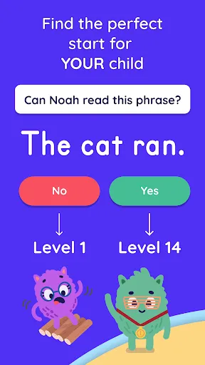 Learn to Read: Reading.com screenshot