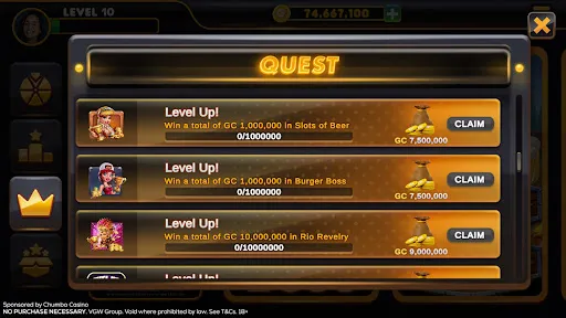 Chumba Casino Mini screenshot