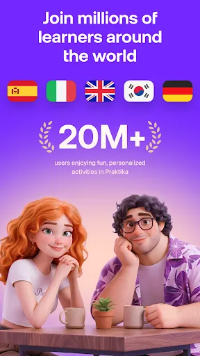 Praktika – AI Language Tutor screenshot