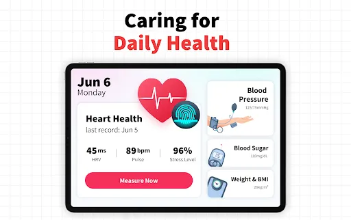 Heart Rate Monitor - Pulse App screenshot