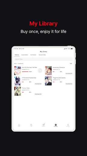 Lezhin Comics - Daily Releases screenshot