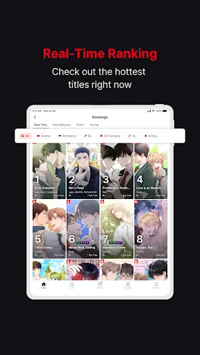 Lezhin Comics - Daily Releases screenshot